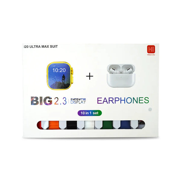 I20 Ultra Max Suit Smart Watch 10 In 1